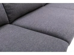 Canapé D'angle Réversible En Tissu MAKAO - Gris -Accueil-Canapé canape 1027645