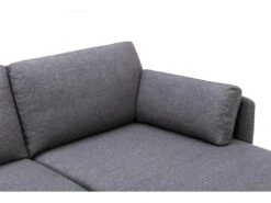 Canapé D'angle Réversible En Tissu MAKAO - Gris -Accueil-Canapé canape 1027647