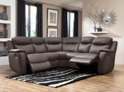 Canapé D'angle Relax Cuir EVASION - Marron 16 Canapé D'angle Relax Cuir EVASION - Marron -Accueil-Canapé canape 10827 1