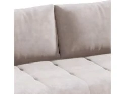 Canapé Convertible 3 Places Avec Coffre Jonas Crème -Accueil-Canapé canape 11116459