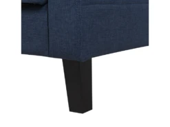 Canapé Convertible 3 Places En Tissu Bleu Foncé VEHKOO -Accueil-Canapé canape 11655349