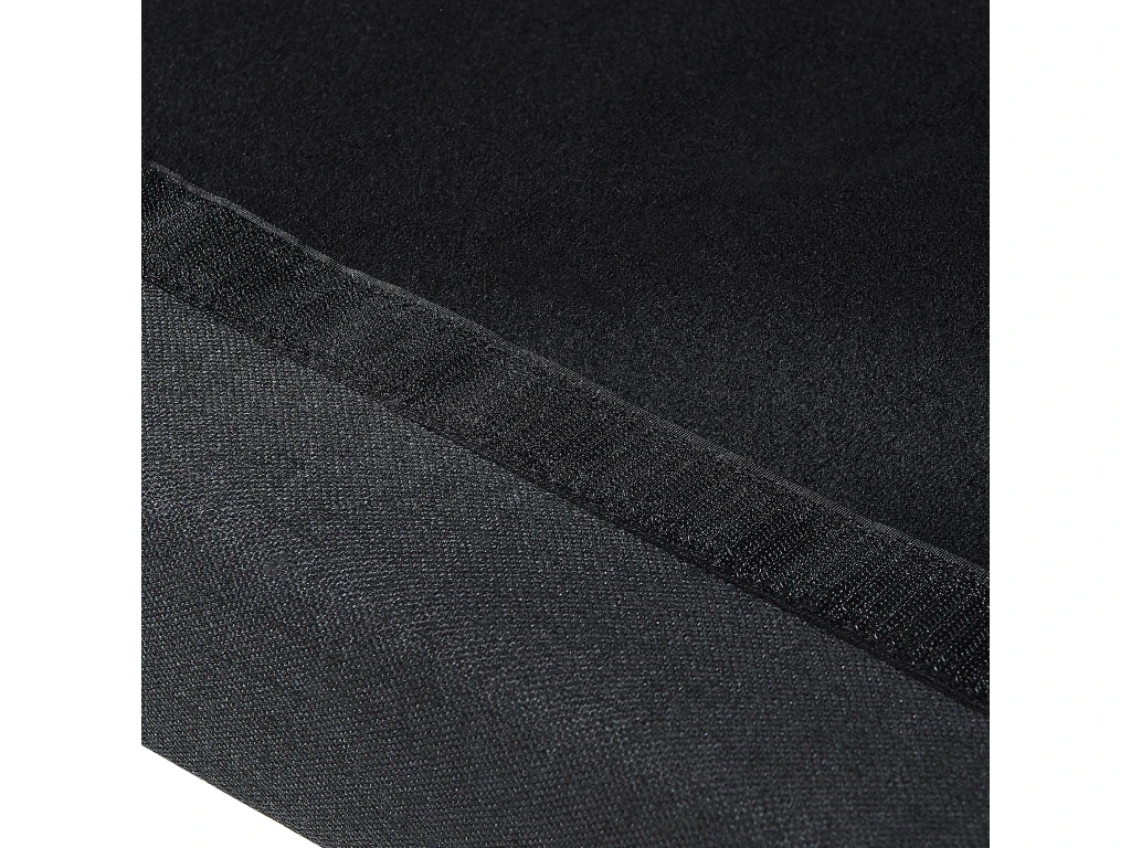Canapé Banquette 2 Places En Tissu Noir SKIBBY 12 Canapé Banquette 2 Places En Tissu Noir SKIBBY – Image 10
