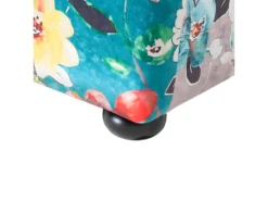 Canapé 3 Places Patchwork En Tissu Jaune CHESTERFIELD -Accueil-Canapé canape 11780927