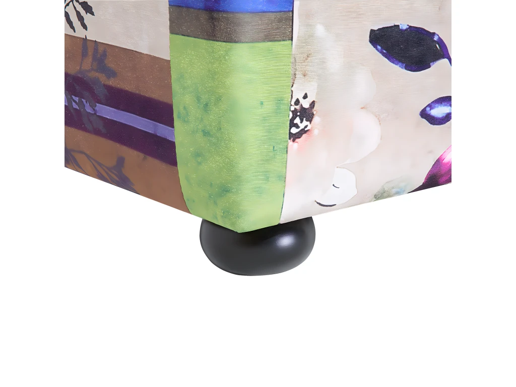 Canapé 3 Places Patchwork Bordeaux Violet CHESTERFIELD 10 Canapé 3 Places Patchwork Bordeaux Violet CHESTERFIELD – Image 8