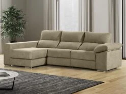 Canapé D'angle Gauche Relax électrique Avec Têtières En Tissu Beige DIDIUS 11 Canapé D'angle Gauche Relax électrique Avec Têtières En Tissu Beige DIDIUS -Accueil-Canapé canape 11941933