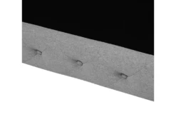 Canapé Chesterfield 2 Places En Tissu Gris Clair VISSLAND -Accueil-Canapé canape 12012729