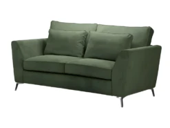 Canapé 2 Places Isla Velours Côtelé Fjord Vert - Olive