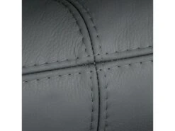 Canapé 3 Places En 100% Tout Cuir Italien Vachette COMO, Noir -Accueil-Canapé canape 12304845