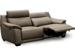 Canapé 3 Places Avec 2 Relax En 100% Tout Cuir épais Luxe Italien - 2 Relax électriques, Taupe. BERN 11 Canapé 3 Places Avec 2 Relax En 100% Tout Cuir épais Luxe Italien - 2 Relax électriques, Taupe. BERN -Accueil-Canapé canape 12304989