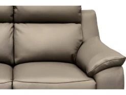 Canapé 3 Places Avec 2 Relax En 100% Tout Cuir épais Luxe Italien - 2 Relax électriques, Taupe. BERN 12 Canapé 3 Places Avec 2 Relax En 100% Tout Cuir épais Luxe Italien - 2 Relax électriques, Taupe. BERN -Accueil-Canapé canape 12304991