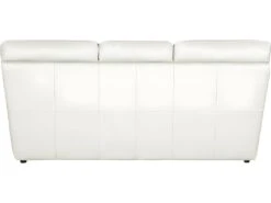 Canapé 3 Places En 100% Tout Cuir Italien Vachette OSATIS, Couleur Ivoire -Accueil-Canapé canape 12326409