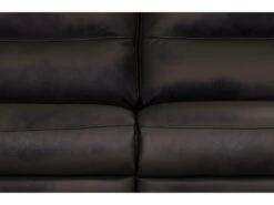 Canapé 3 Places En 100% Tout Cuir épais Italien Vachette HAMBOURG, Couleur Chocolat -Accueil-Canapé canape 12328285