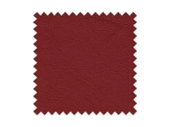 Canapé 3 Places En 100% Tout Cuir épais Italien Vachette HAMBOURG, Couleur Rouge Foncé -Accueil-Canapé canape 12328325