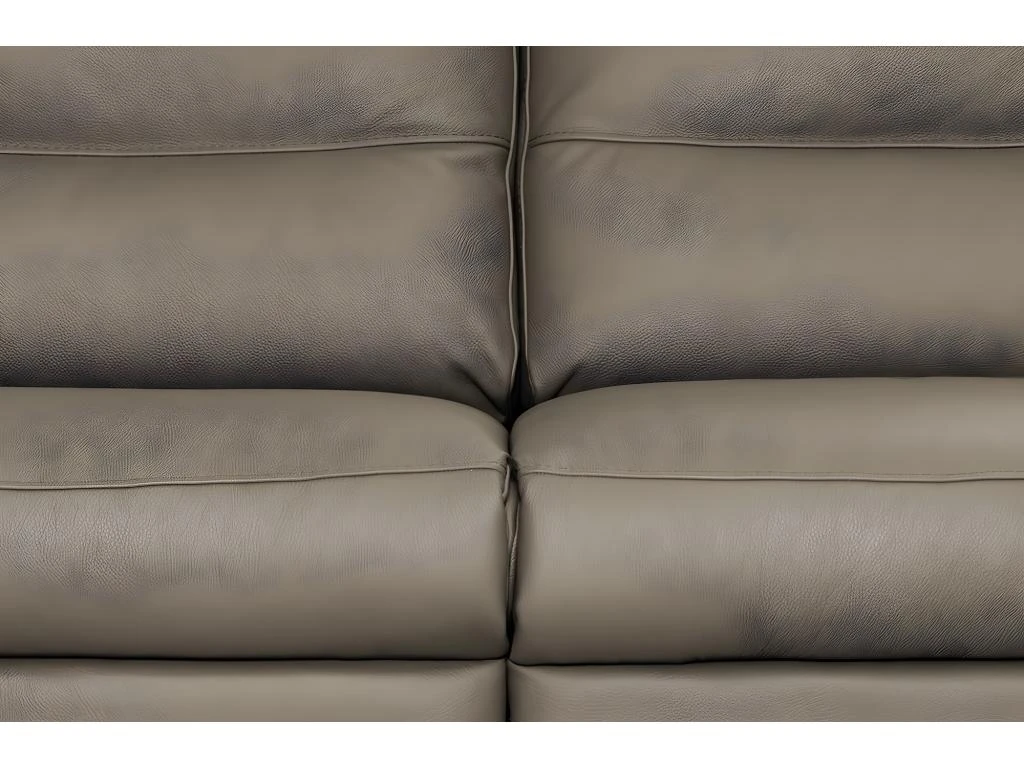 Canapé 2 Places En 100% Tout Cuir épais Italien Vachette HAMBOURG, Couleur Taupe 7 Canapé 2 Places En 100% Tout Cuir épais Italien Vachette HAMBOURG, Couleur Taupe – Image 5