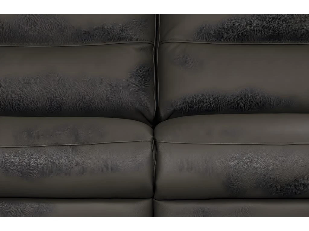 Canapé 2 Places En 100% Tout Cuir épais Italien Vachette HAMBOURG, Couleur Chocolat 5 Canapé 2 Places En 100% Tout Cuir épais Italien Vachette HAMBOURG, Couleur Chocolat – Image 3