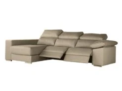 Canapé D'angle Gauche Relax électrique Avec Têtières En Tissu Beige DIDIUS 10 Canapé D'angle Gauche Relax électrique Avec Têtières En Tissu Beige DIDIUS -Accueil-Canapé canape 12474433