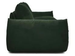 Canape Fixe 3 Places TYFA - Velours Vert Bouteille - L 231 X P 102 X H 78 Cm - HEXAGONE -Accueil-Canapé canape 12510933