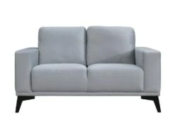 Canapés 3 Places Et 2 Places En Velours Gris Clair AZILIS -Accueil-Canapé canape 12654335