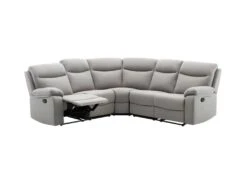 Canape Dangle Dont 2 Places Relax Manuel - Tissu Gris - Classique - L 230 X P 230 X H 100 Cm - HARVEY