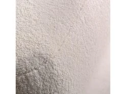 Canapé En Coton Bouclé Et Bois De Pin En Blanc 195x81x73 Cm -Accueil-Canapé canape 12974535