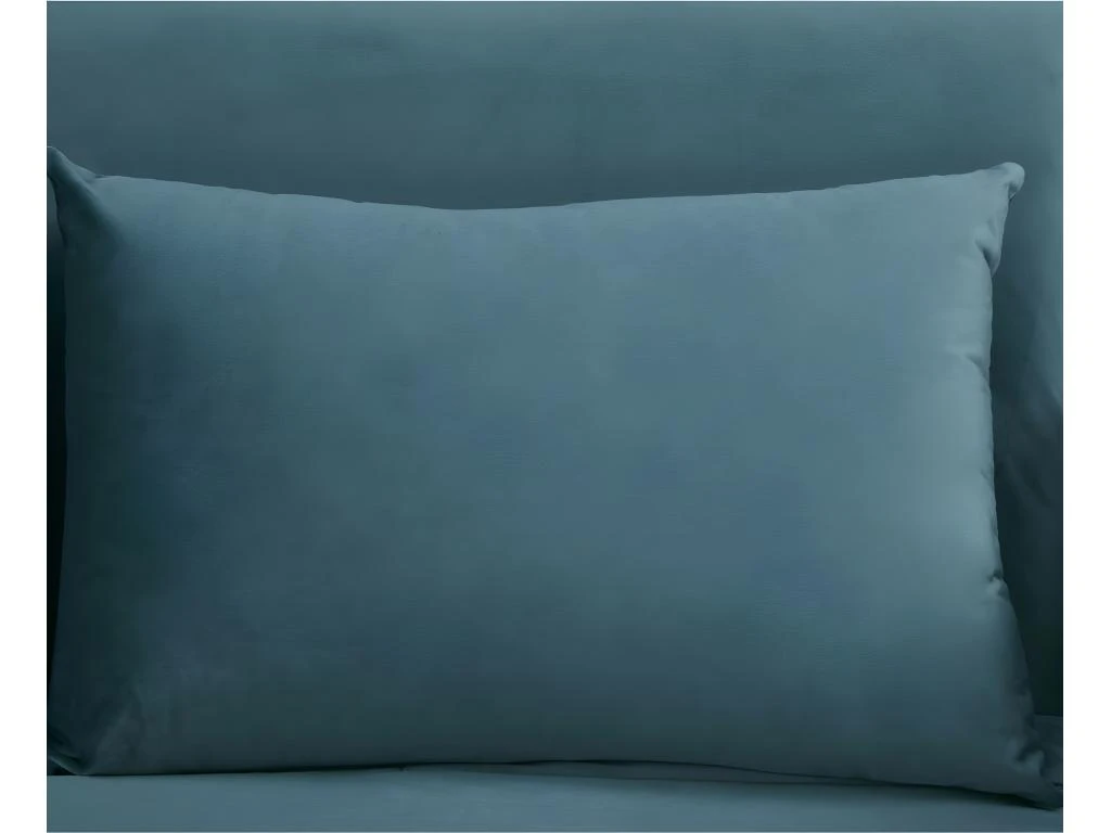 Belushi - Canapé Convertible 2 Places En Velours (L120cm) - Couleur - Bleu Canard 11 Belushi - Canapé Convertible 2 Places En Velours (L120cm) - Couleur - Bleu Canard – Image 9