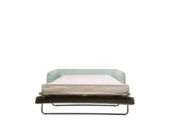 Wiame - Canapé Convertible 2,5 Places En Velours Côtelé - Couleur - Vert D'eau -Accueil-Canapé canape 13283705