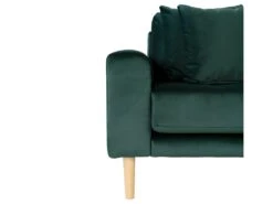 Lido - Canapé D'angle Droit En Velours L290cm - Couleur - Vert Forêt -Accueil-Canapé canape 13284611