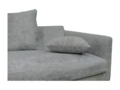 Villabon - Canapé 4 Places En Tissu Pieds épingles Noirs - Couleur - Gris -Accueil-Canapé canape 13285255