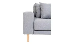 Lido - Canapé D'angle Droit En Tissu L290cm - Couleur - Gris Clair -Accueil-Canapé canape 13286121