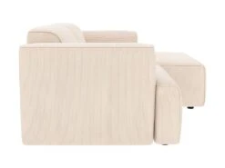 Canapé D'angle Droit 3 Places Aska En Velours Côtelé Beige -Accueil-Canapé canape 13286703