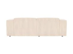 Canapé D'angle Droit 3 Places Aska En Velours Côtelé Beige -Accueil-Canapé canape 13286707