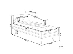 Chaise Longue Côté Gauche En Velours Bleu Et Pieds Dorés GONESSE 13 Chaise Longue Côté Gauche En Velours Bleu Et Pieds Dorés GONESSE -Accueil-Canapé canape 13529513
