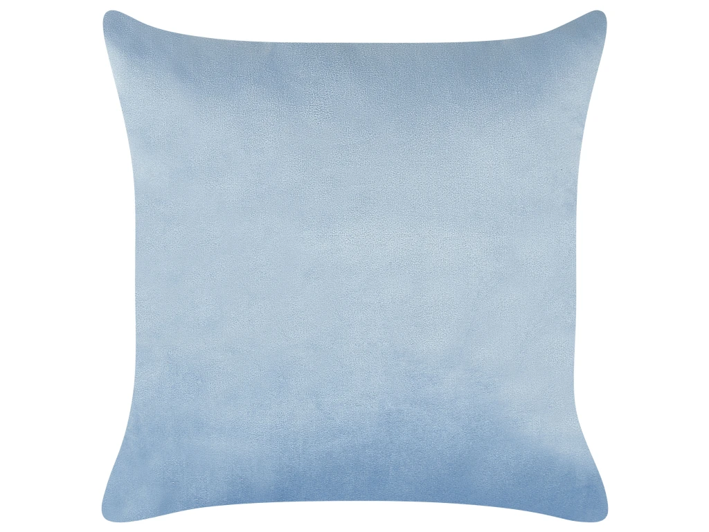 Chaise Longue Côté Gauche En Velours Bleu Et Pieds Dorés GONESSE 8 Chaise Longue Côté Gauche En Velours Bleu Et Pieds Dorés GONESSE – Image 6