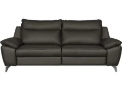 Canapé 3 Places Avec 2 Relax électriques En 100% Tout Cuir épais De Luxe Italien, PERINI, Anthracite 11 Canapé 3 Places Avec 2 Relax électriques En 100% Tout Cuir épais De Luxe Italien, PERINI, Anthracite -Accueil-Canapé canape 13581045