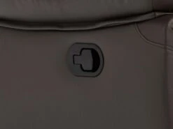 Canapé 3 Places Relax En Cuir Marron VINETA -Accueil-Canapé canape 13622093