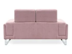Canapé 2 Places Barth Velours Rose -Accueil-Canapé canape 13688821