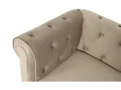 Grand Canapé 3 Places Chesterfield Velours Taupe 11 Grand Canapé 3 Places Chesterfield Velours Taupe -Accueil-Canapé canape 13689839