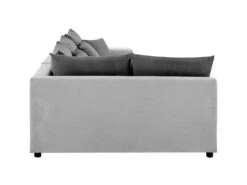 Canapé D'angle Convertible Gauche + Coffre De Rangement - Gris Foncé Et Clair - FL ASH -Accueil-Canapé canape 13952559