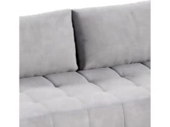 Canapé D'angle Convertible Droit 4 Places Avec Coffre Jonas Gris Clair -Accueil-Canapé canape 14018365