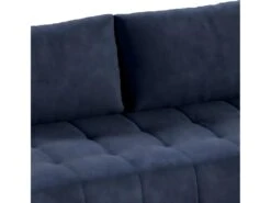 Canapé D'angle Convertible Droit 4 Places Avec Coffre Jonas Bleu Marine -Accueil-Canapé canape 14018837