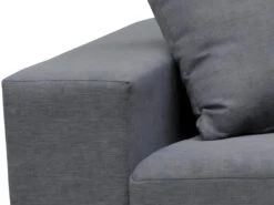 Canapé 3 Places En Tissu YUDO - Gris Anthracite -Accueil-Canapé canape 14031 2