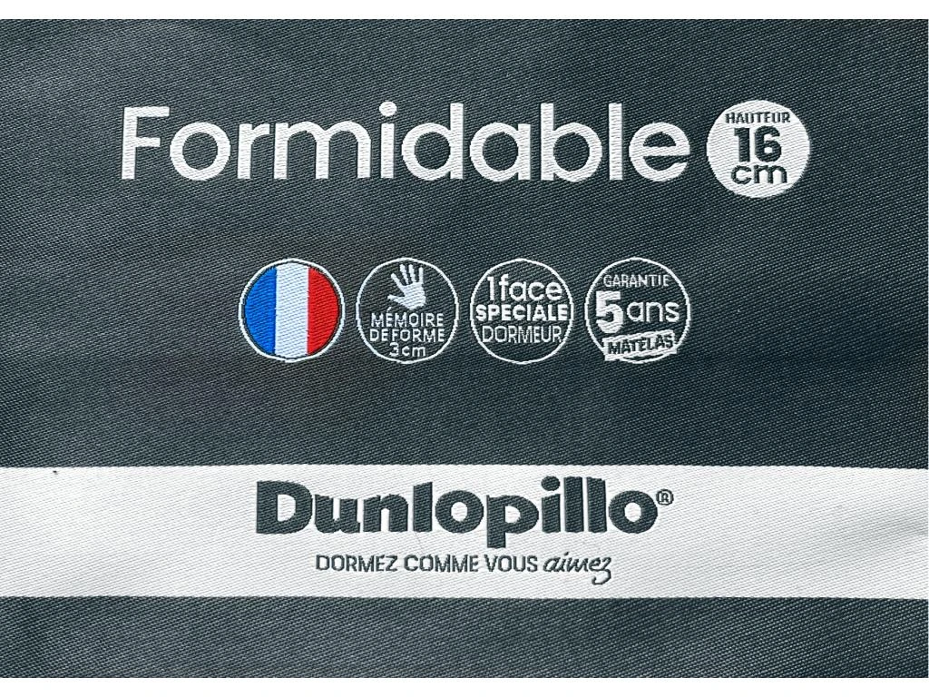 Canapé 2 Places Convertible Express En Tissu CALITO - Marron - Couchage Lattes Larges 120 Cm - Matelas 16 Cm Avec Mousse à Mémoire De Forme DUNLOPILLO 9 Canapé 2 Places Convertible Express En Tissu CALITO - Marron - Couchage Lattes Larges 120 Cm - Matelas 16 Cm Avec Mousse à Mémoire De Forme DUNLOPILLO – Image 7