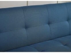 Wooden - Canapé Scandinave Convertible 3 Places Bleu Canard -Accueil-Canapé canape 14978697