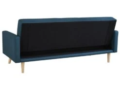 Wooden - Canapé Scandinave Convertible 3 Places Bleu Canard -Accueil-Canapé canape 14978703
