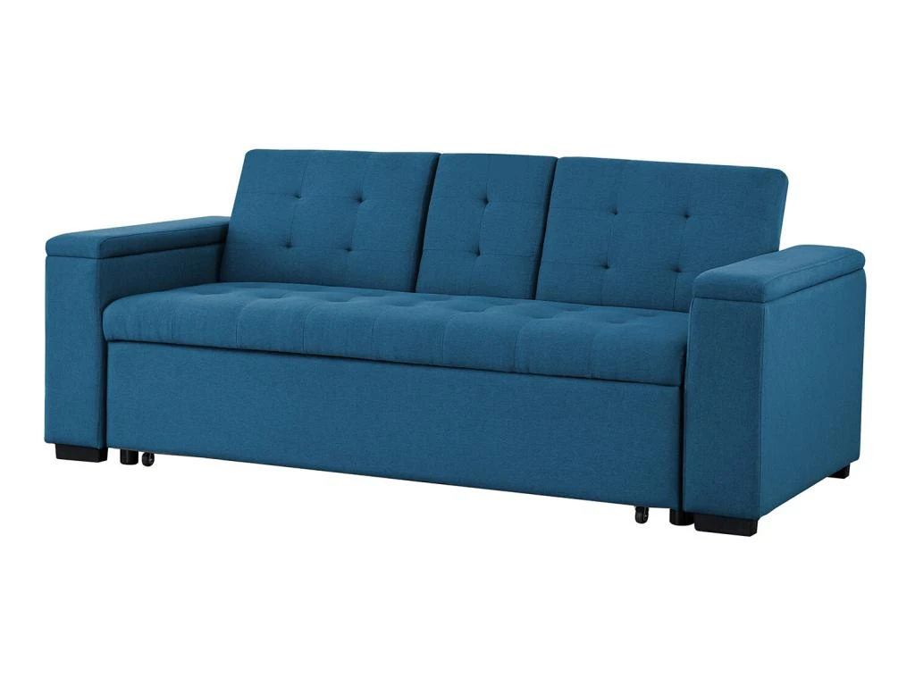 NOHO - Canapé Convertible Bleu Pétrole 4 NOHO - Canapé Convertible Bleu Pétrole – Image 2