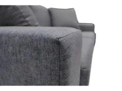 Canapé 2 Places En Tissu YUDO - Gris Anthracite -Accueil-Canapé canape 15415