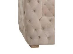 Canapé 3 Places Capitonné "Royal" 239cm Beige -Accueil-Canapé canape 15764711