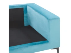 Canapé 3 Places En Velours Bleu Clair VADSTENA -Accueil-Canapé canape 16182177