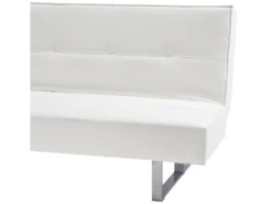 Canapé-lit 3 Places En Cuir PU Blanc DERBY -Accueil-Canapé canape 16646653