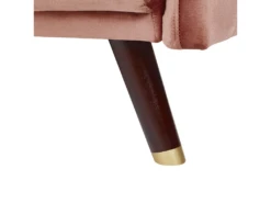 Canapé Convertible 3 Places En Velours Rose SENJA -Accueil-Canapé canape 16648407